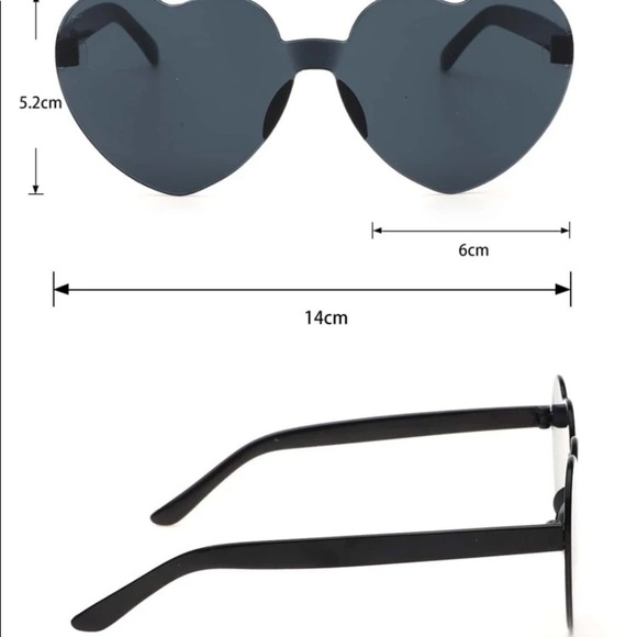 🔹ＳＯＬＤ🔹•heart sunglasses• - Picture 2 of 6